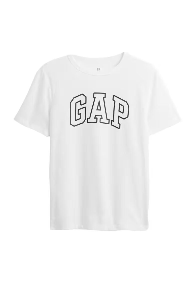 GAP Tricou Logo Tee 79700900 Copii Alb - Alb