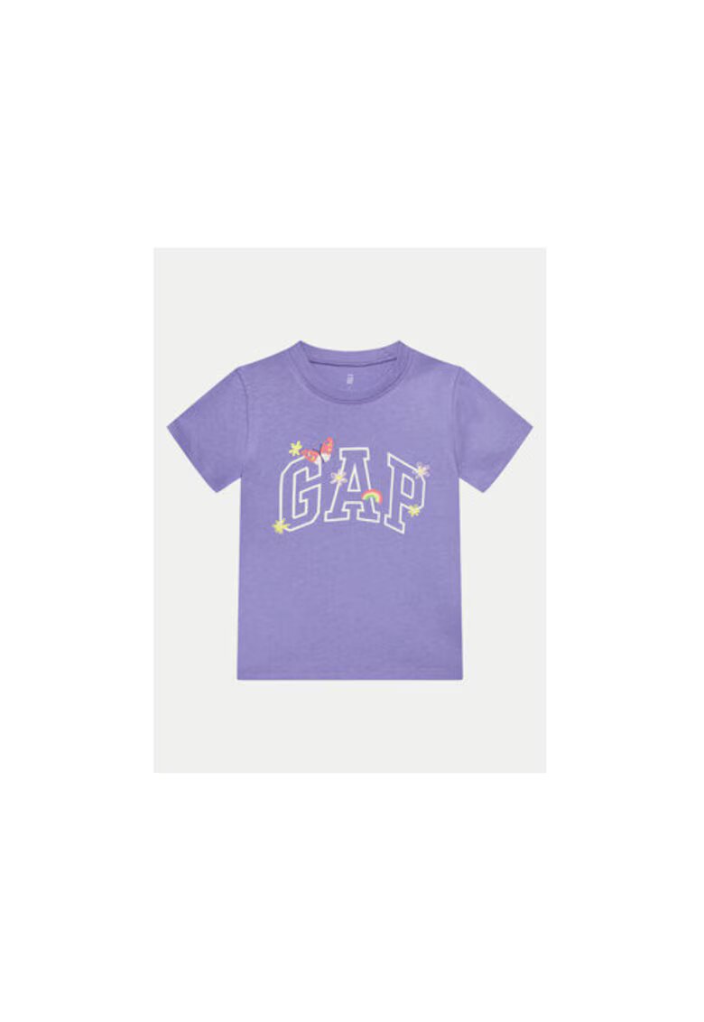 GAP Tricou pentru fete 710283-05 - Bumbac - Mov - Mov