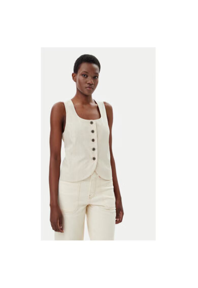 GAP Vesta dama 714973-02 - In/Bumbac - Bej - Bej