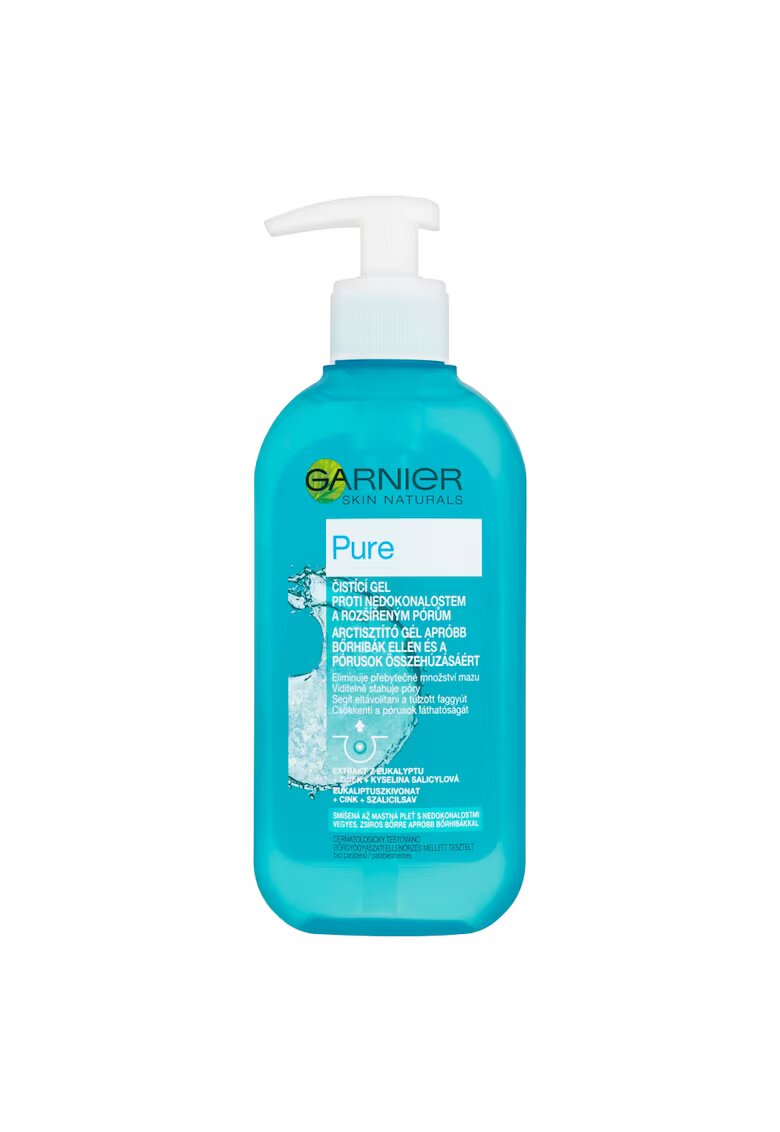 Garnier Gel de curatare pur Skin Naturals pentru ten mixt si gras cu imperfectiuni minore - 200 ml