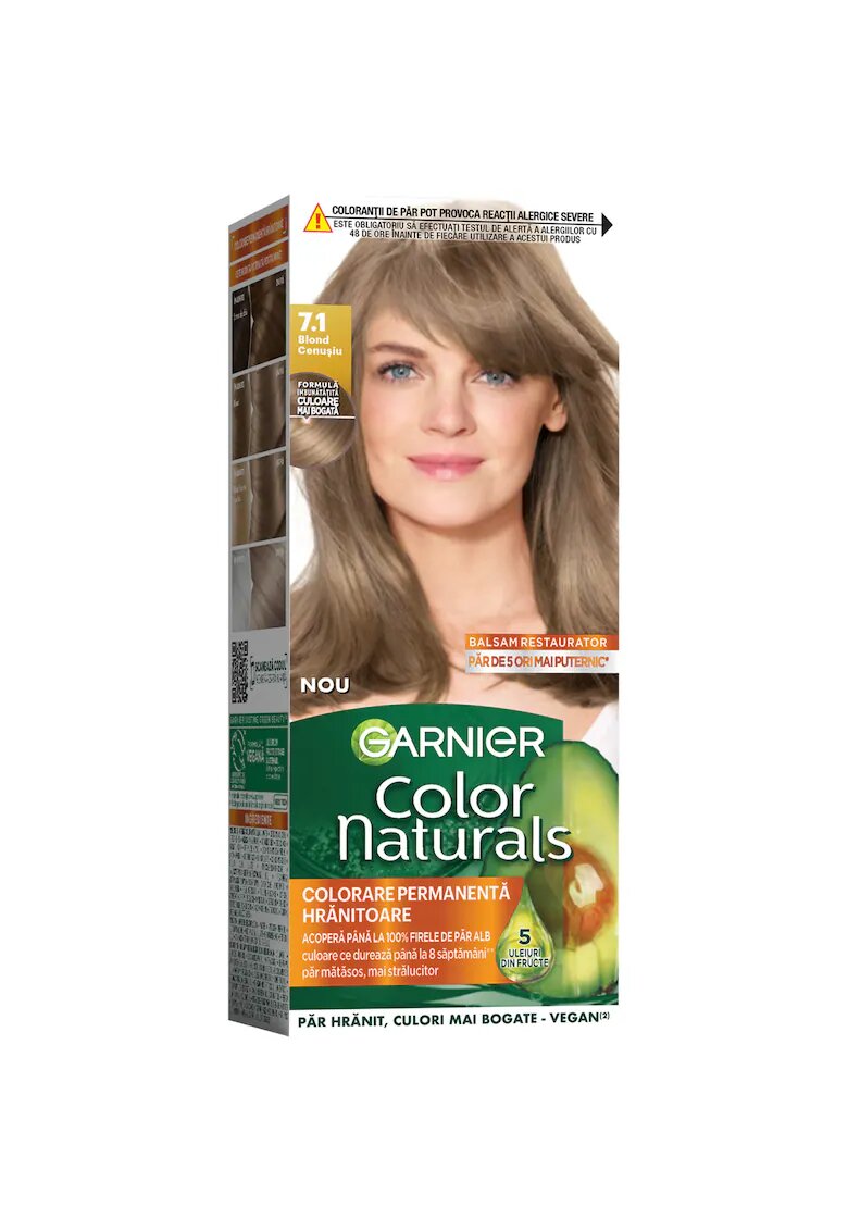 Garnier Vopsea de par permanenta cu amoniac Color Naturals - 110 ml - Blond Cenusiu