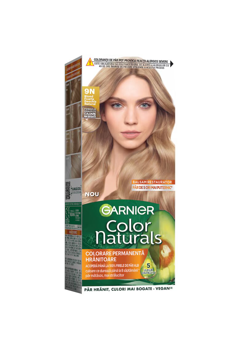 Garnier Vopsea de par permanenta cu amoniac Color Naturals - 110 ml - Blond foarte deschis