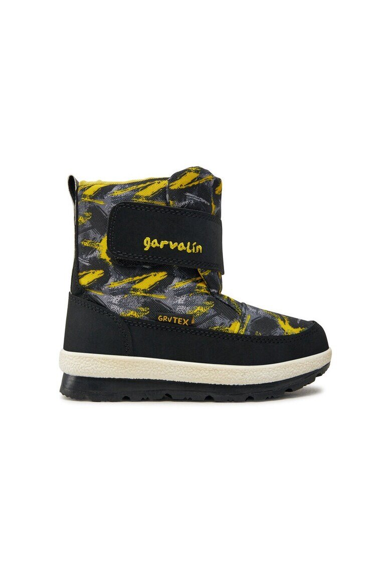 Garvalin Cizme de zapada 231859 S Negru - Piele ecologica