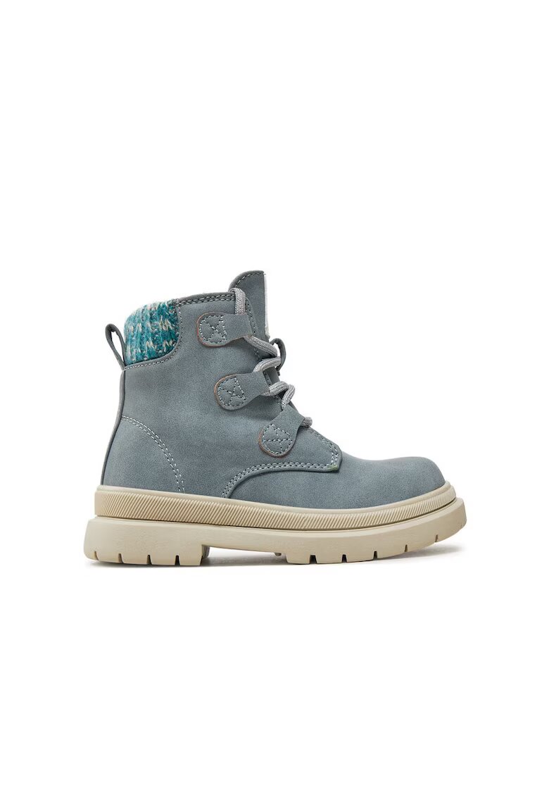 Garvalin Ghete 241560 A485 Albastru - Piele ecologica