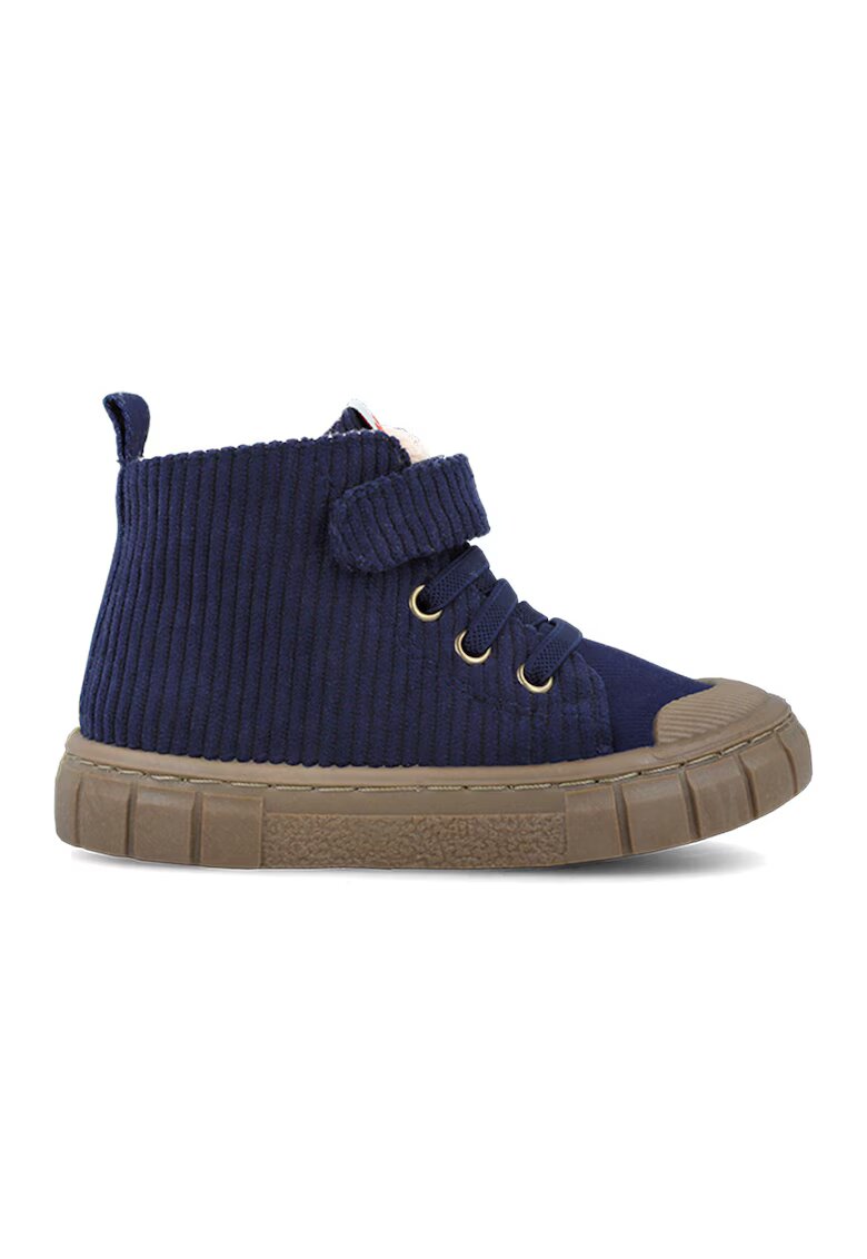 Garvalin Ghete din material textil cu velcro - Bleumarin