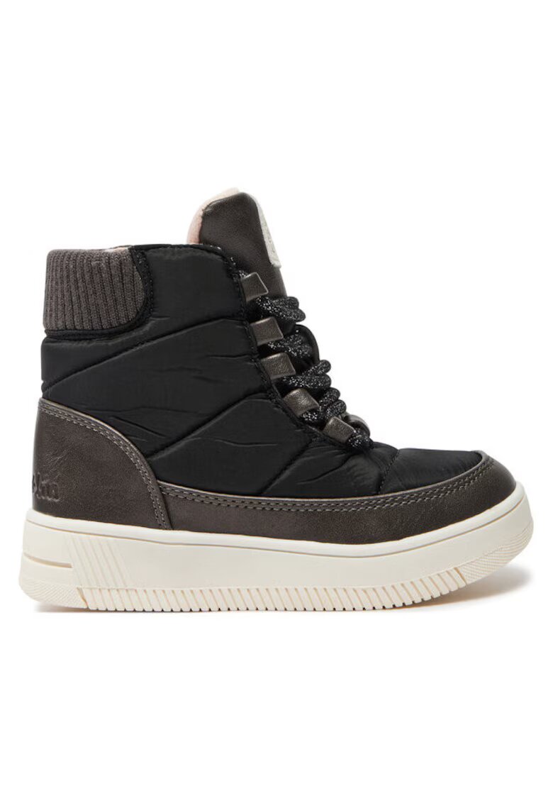 Garvalin Ghete fete 304427671 - Piele ecologica - Negru - Negru