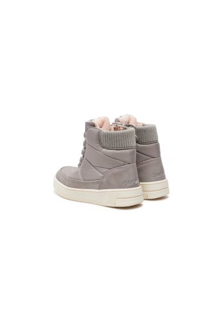 Garvalin Ghete fete 304427695 - Piele ecologica - Gri - Gri