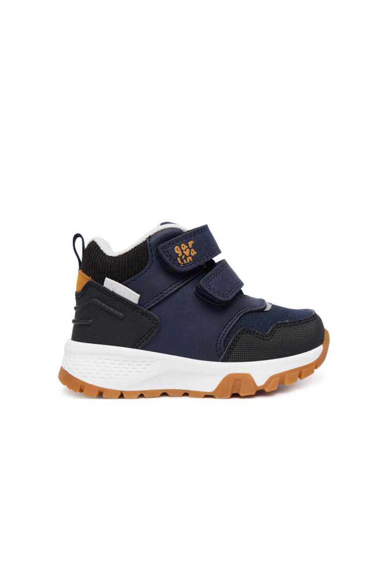 Garvalin Ghete sport baieti - piele ecologica - multicolor