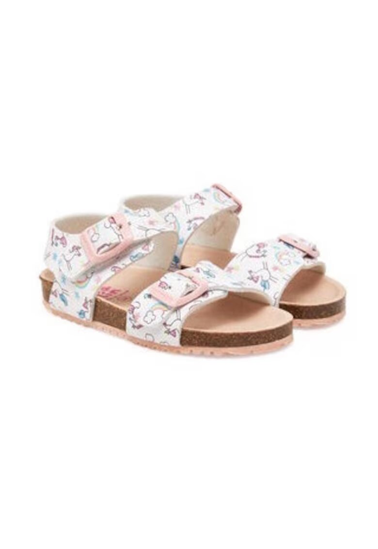 Garvalin Sandale fete 305249371 - Piele ecologica - Alb - Alb