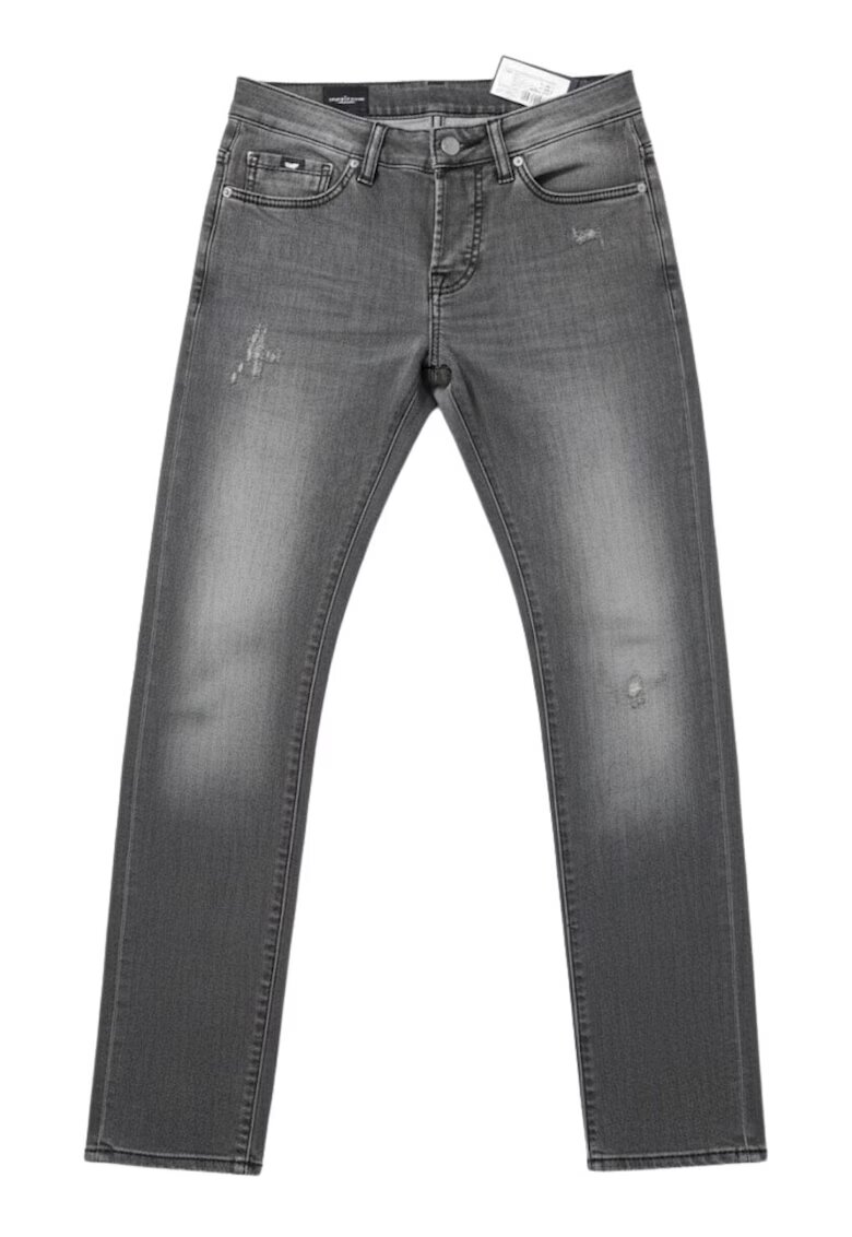 GAS Blugi Anders Slim Fit Cu rupturi decorative -