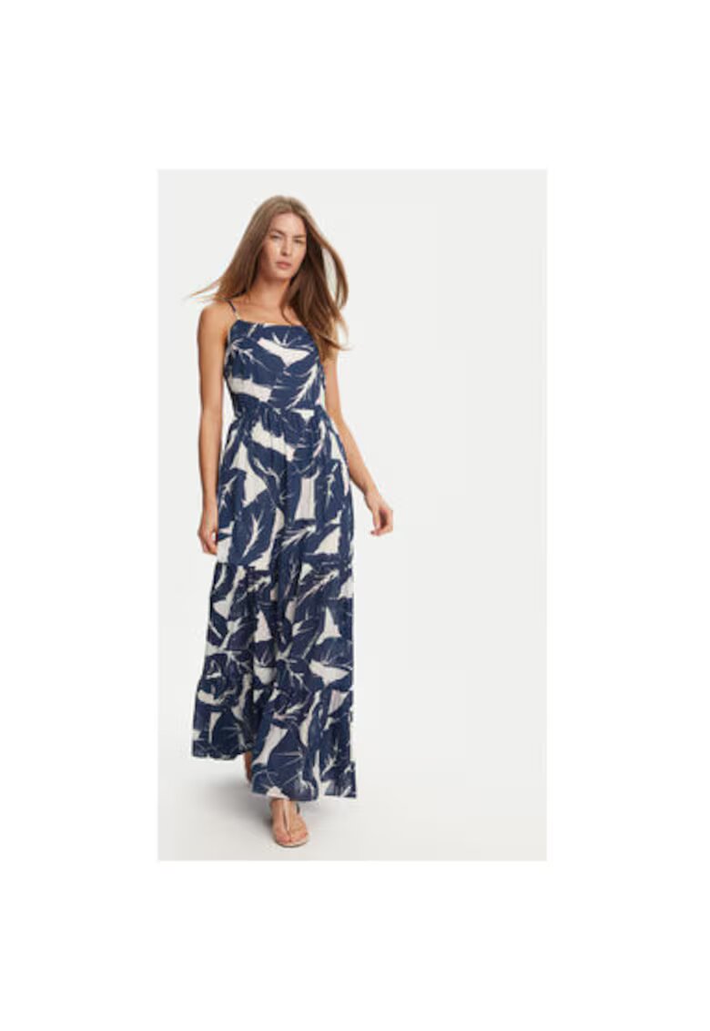 Gaudi Rochie de vara dama 511FD15021 - Bumbac/Viscoza - Bleumarin - Bleumarin