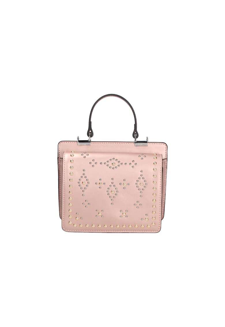 Gave Lux Geanta de piele cu aplicatii metalice - Auriu rose