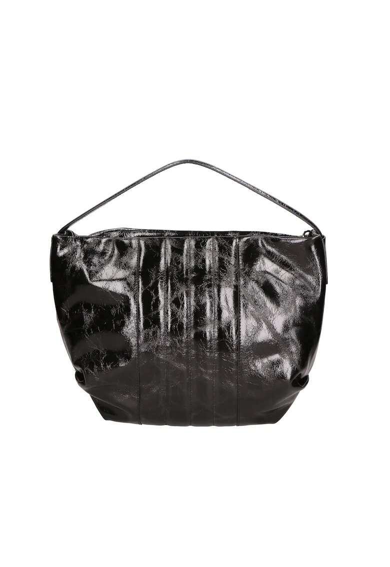Gave Lux Geanta de piele cu bareta de umar 24151 - Negru