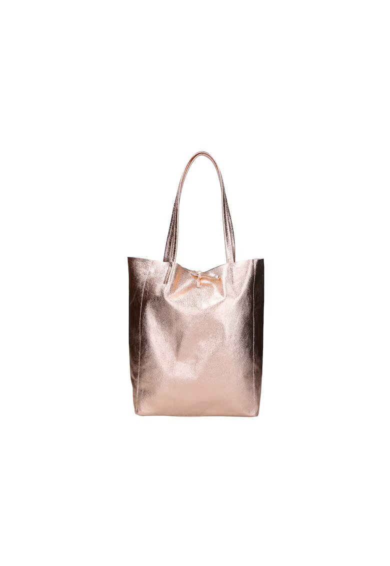 Gave Lux Geanta de piele cu bareta de umar - Auriu rose