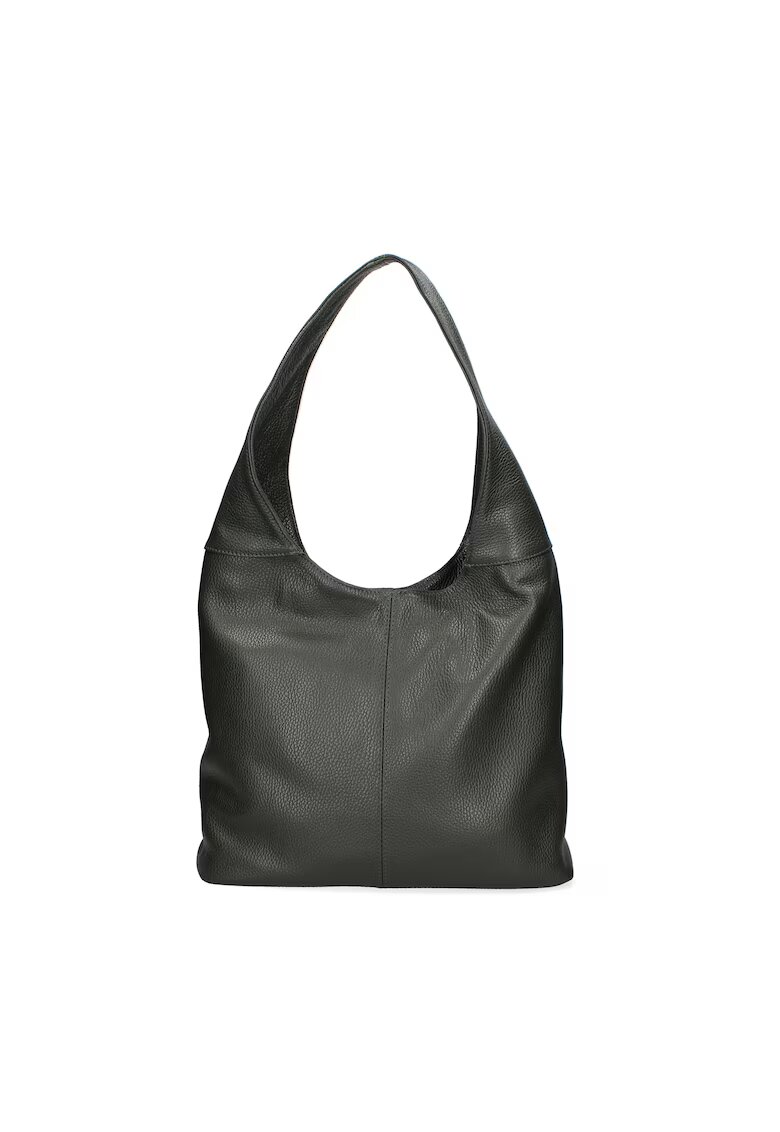 Gave Lux Geanta hobo de piele - Verde inchis