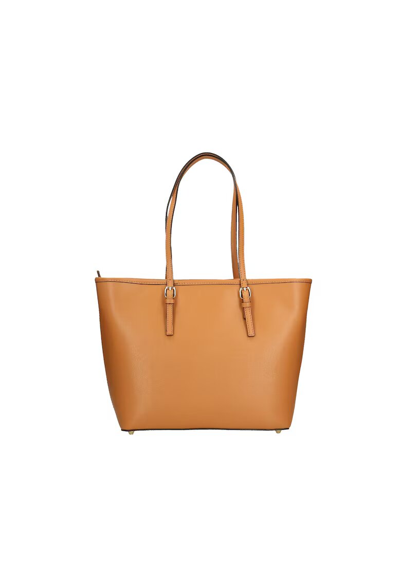 Gave Lux Geanta shopper din piele - Caramel