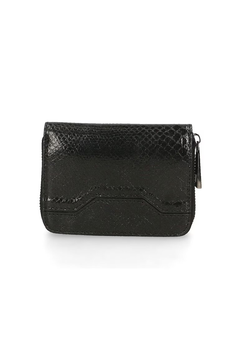 Gave Lux Portofel de piele cu aspect de piele de reptila 225679 - Negru