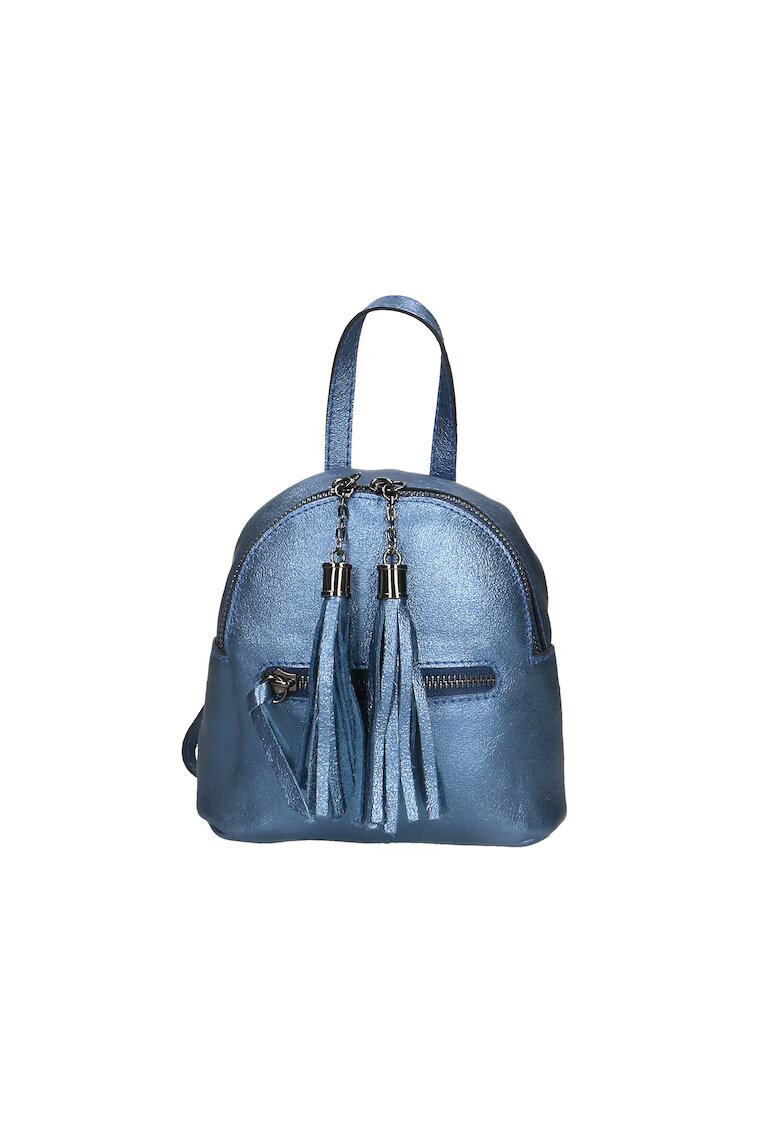 Gave Lux Rucsac de piele cu canafi - Albastru