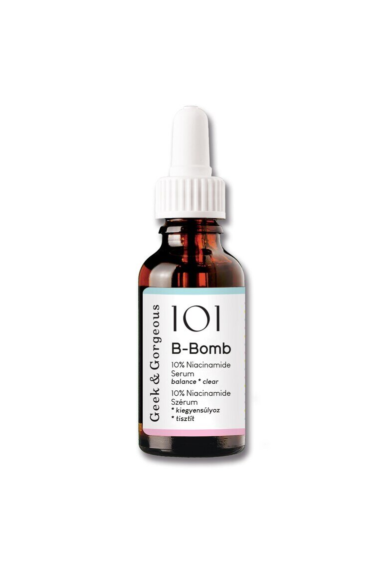 Geek & Gorgeous Serum B-Bomb cu 10% Niacinamide Geek&Gorgeous - 30 ml