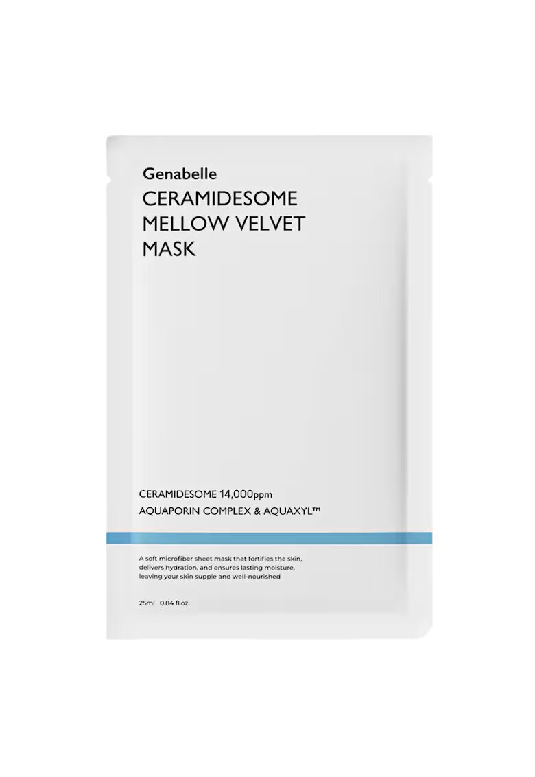 Genabelle Masca de catifea cu ceramina moale Ceramidesome - 25 ml - masca faciala hidratanta tip folie