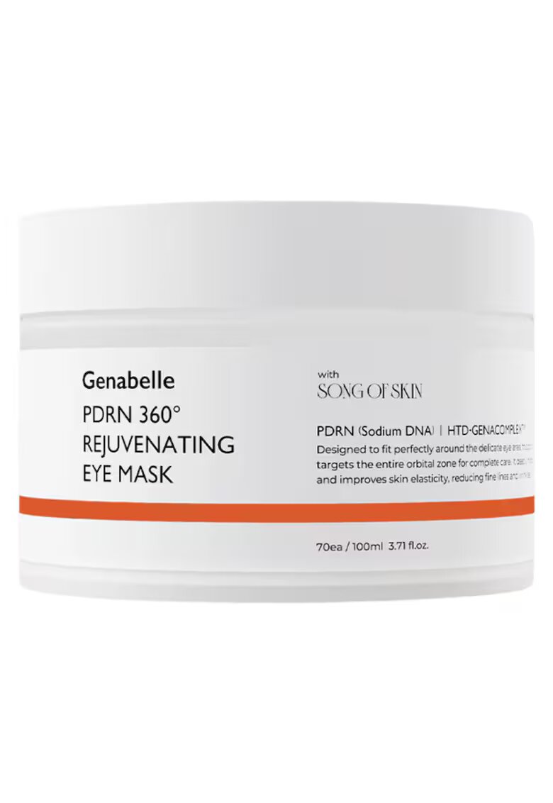 Genabelle Masca de ochi rejuvenanta PDRN 360° - 70 buc - masca regeneranta pentru pielea din jurul ochilor
