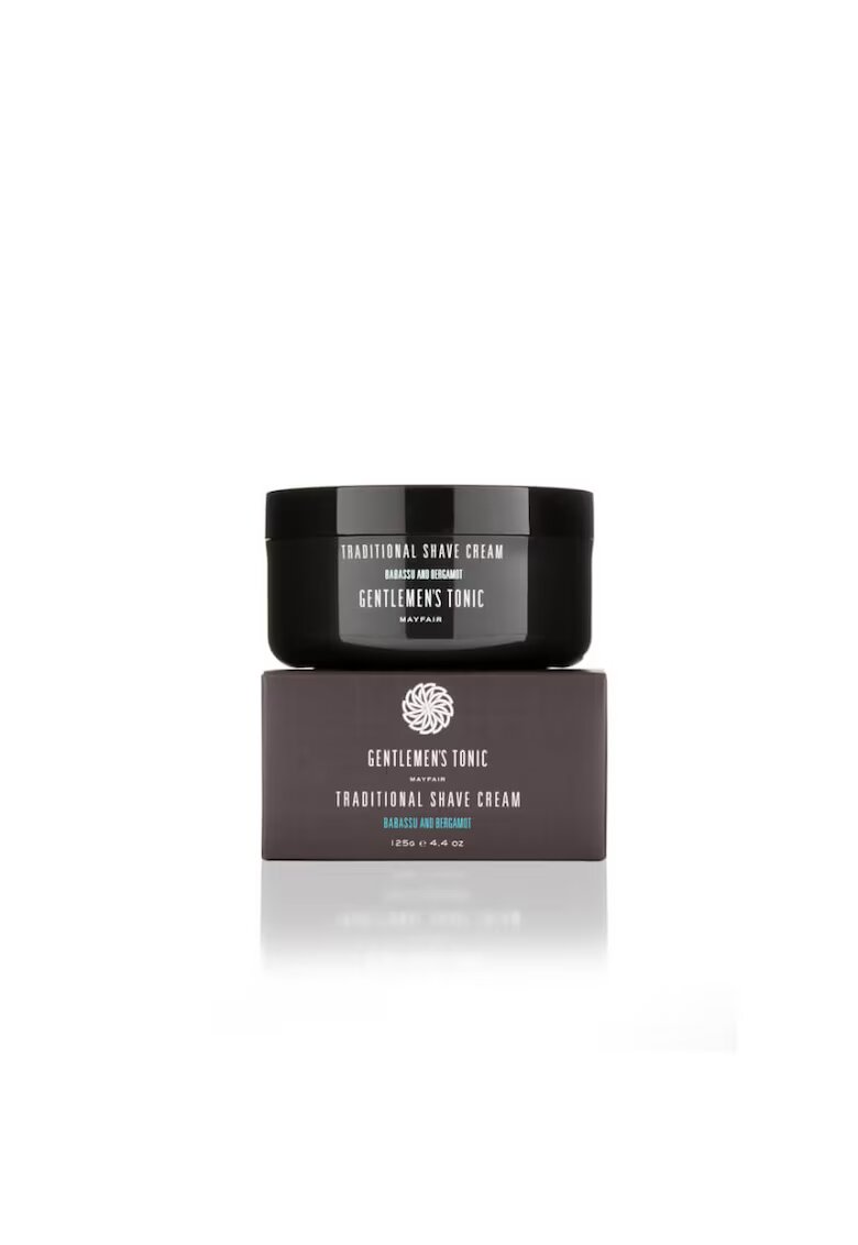 Gentlemens tonic Crema De Barbierit Traditionala – Babassu & Bergamot - Gentlemen’s Tonic - 125 Ml