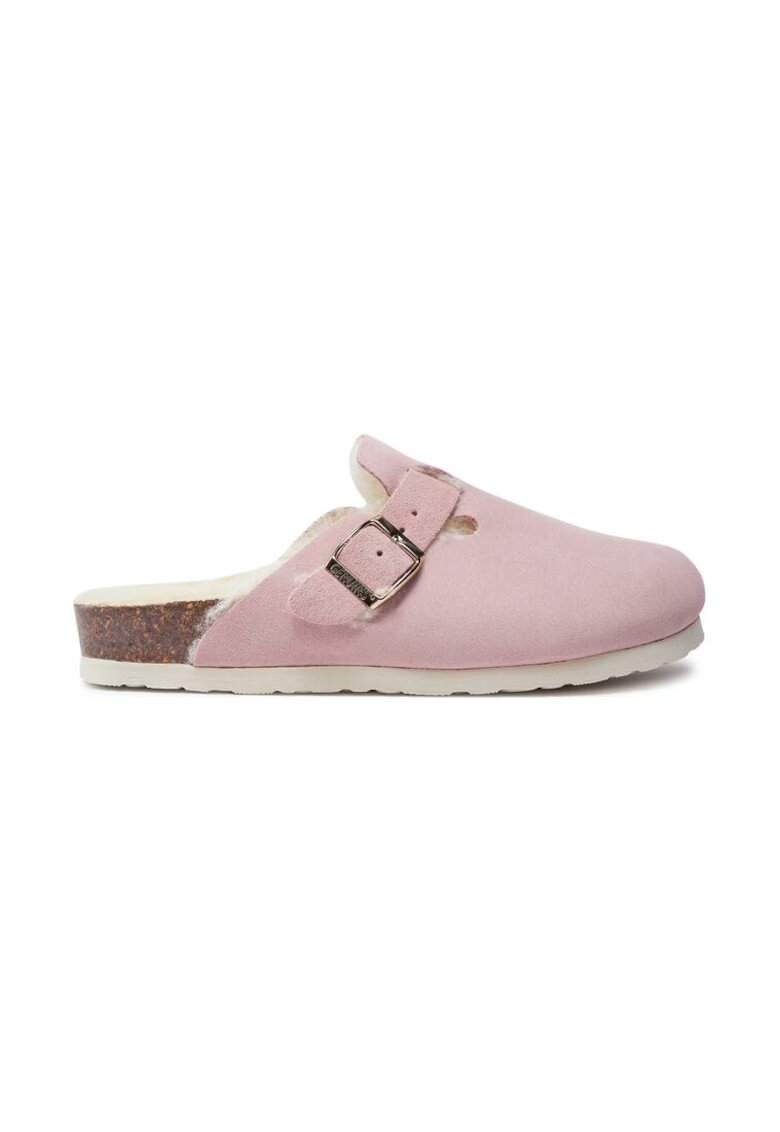 GENUINS Papuci de casa Riva G106169 Portocaliu - Textil - Lana