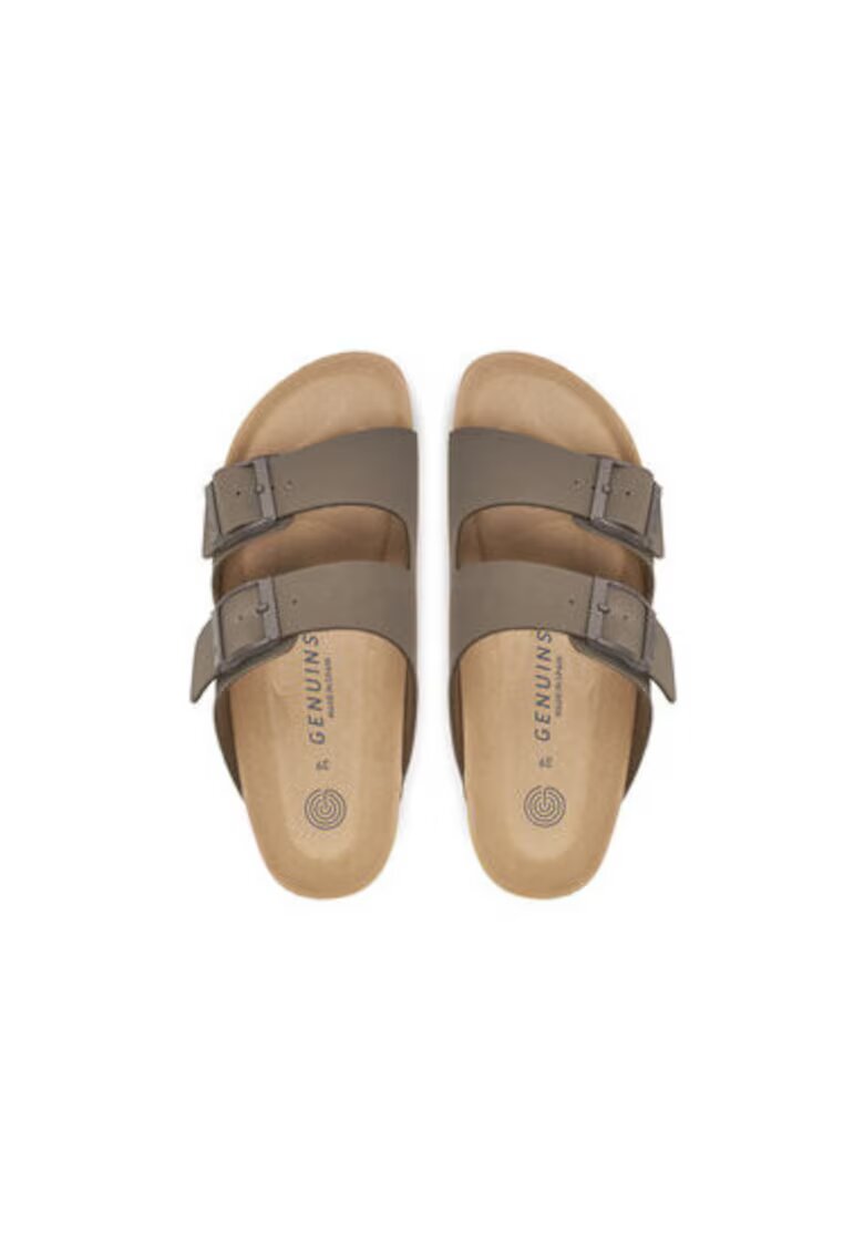 GENUINS Slapi dama - G104361 - Piele ecologica - Maro