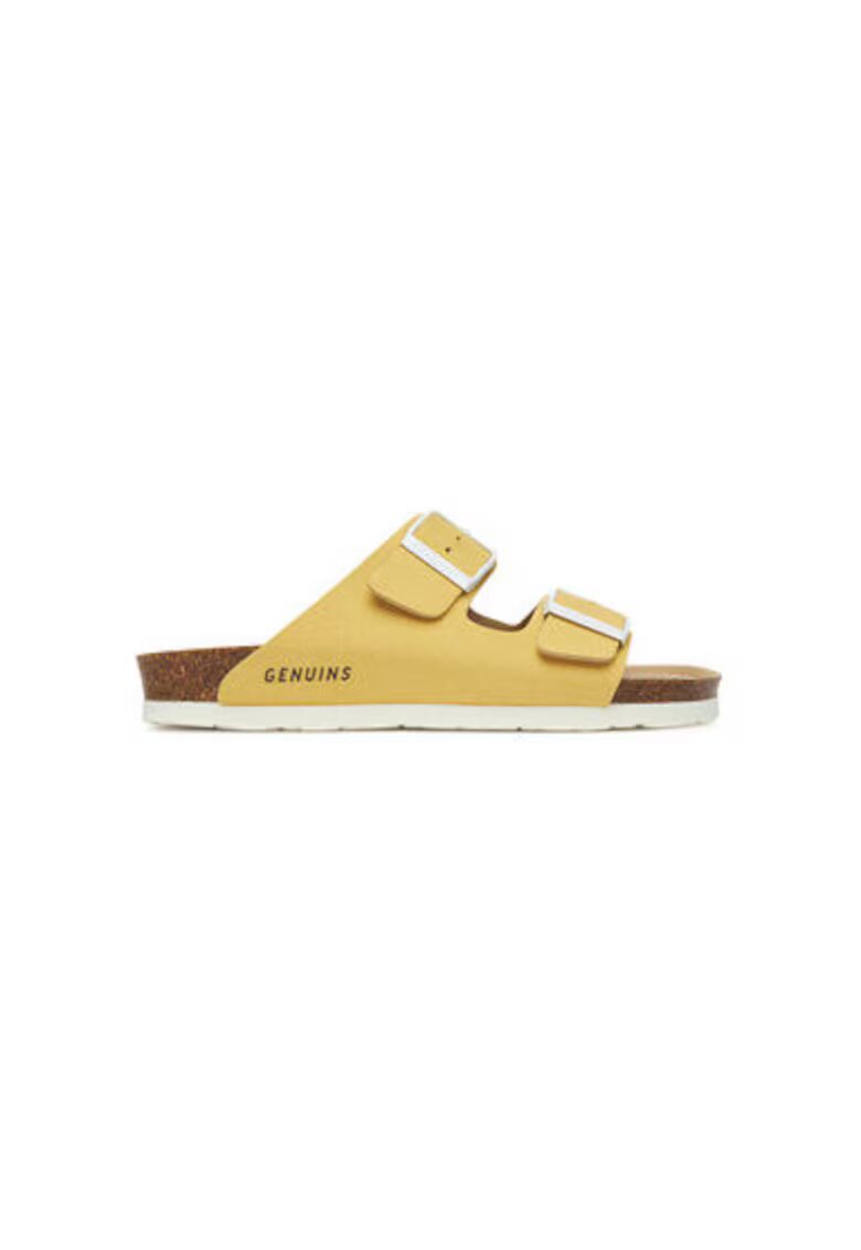 GENUINS Slapi dama - G106254 - Piele ecologica - Galben