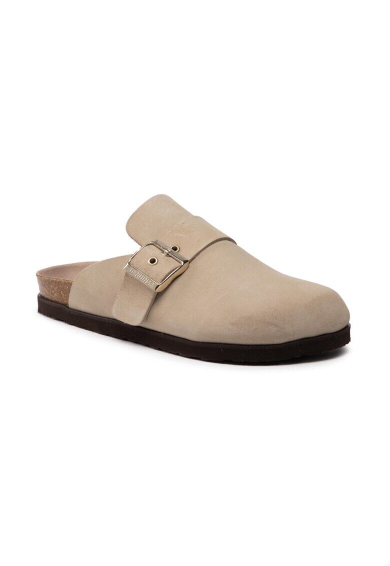 GENUINS Slapi Izar G104346 Bej - Piele nabuc