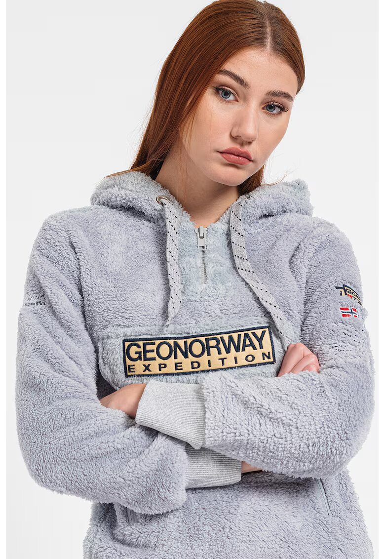 Geo Norway Hanorac din fleece Gymclass - Gri deschis
