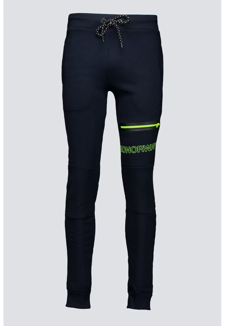 Geo Norway Pantaloni de trening cu logo Moltan - Bleumarin