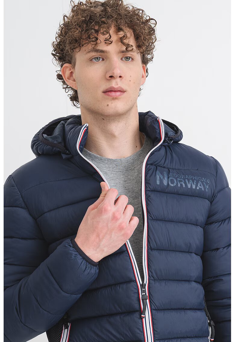 Geographical Norway Geaca cu gluga Bikash - Bleumarin