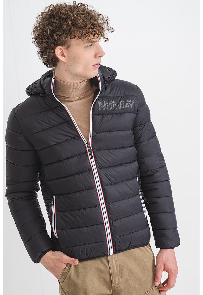 Geographical Norway Geaca cu gluga Bikash - Negru