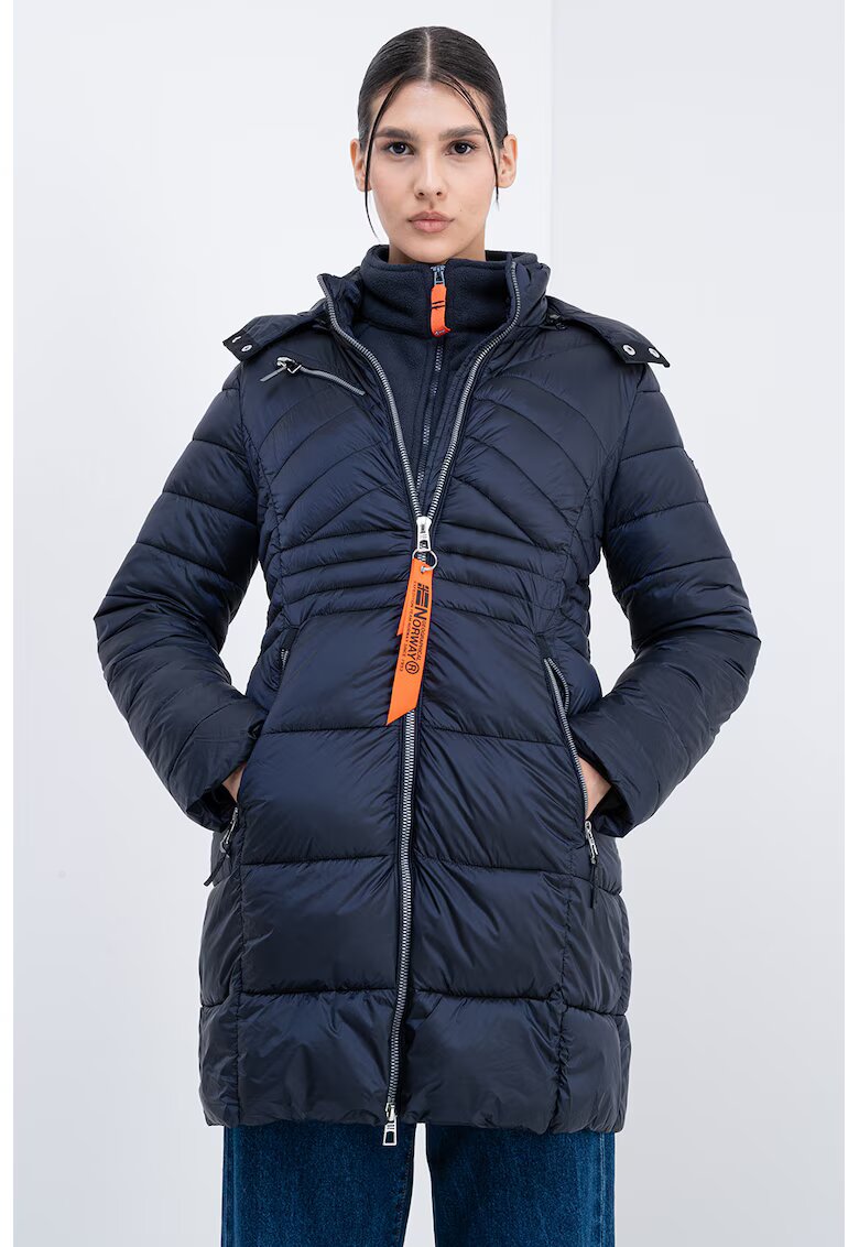 Geographical Norway Geaca cu vatelina Bodaya - Albastru ultramarin