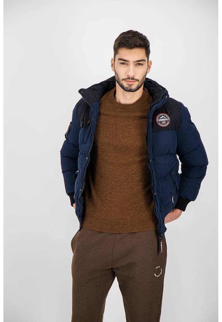 Geographical Norway Geaca cu vatelina si gluga detasabila Volva