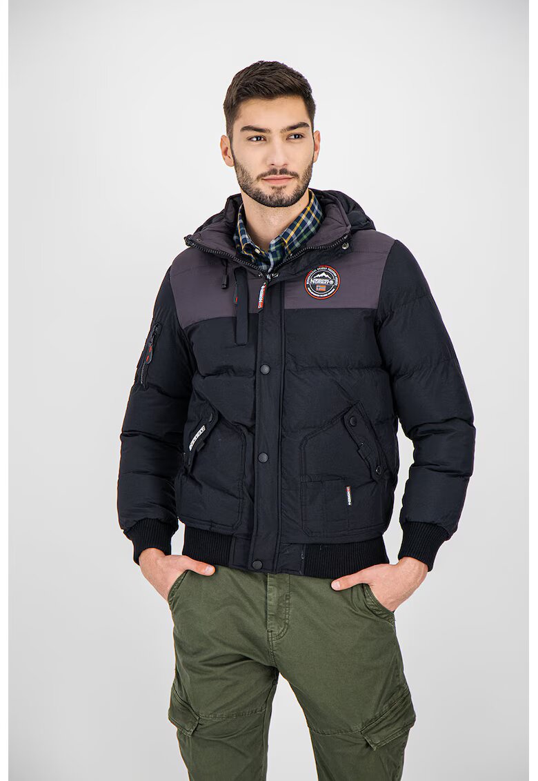 Geographical Norway Geaca cu vatelina si gluga detasabila Volva
