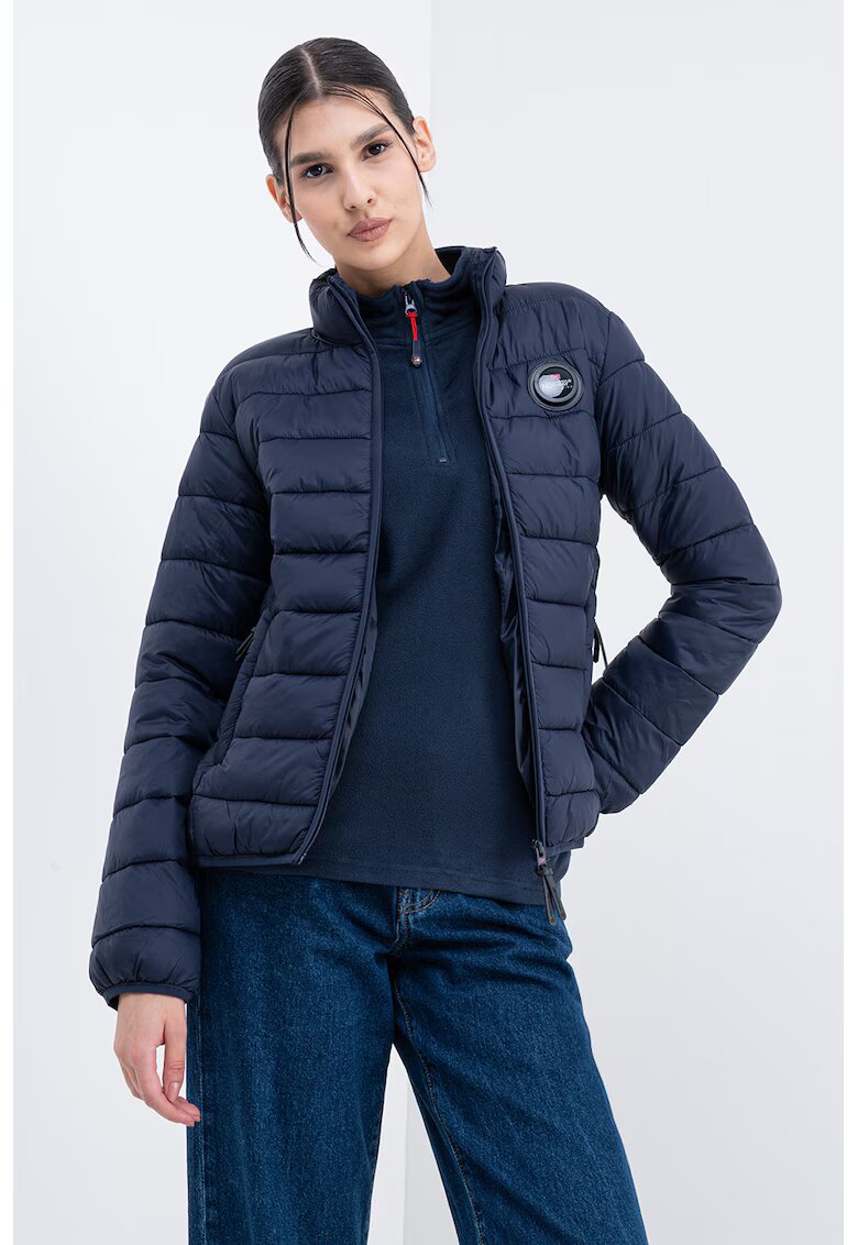 Geographical Norway Geaca slim fit Atikahadge - Bleumarin