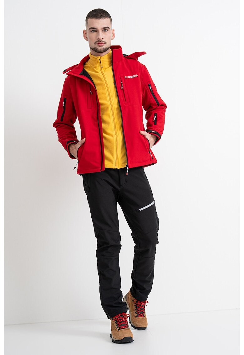 Geographical Norway Jacheta de neopren cu gluga detasabila Tunar - Rosu