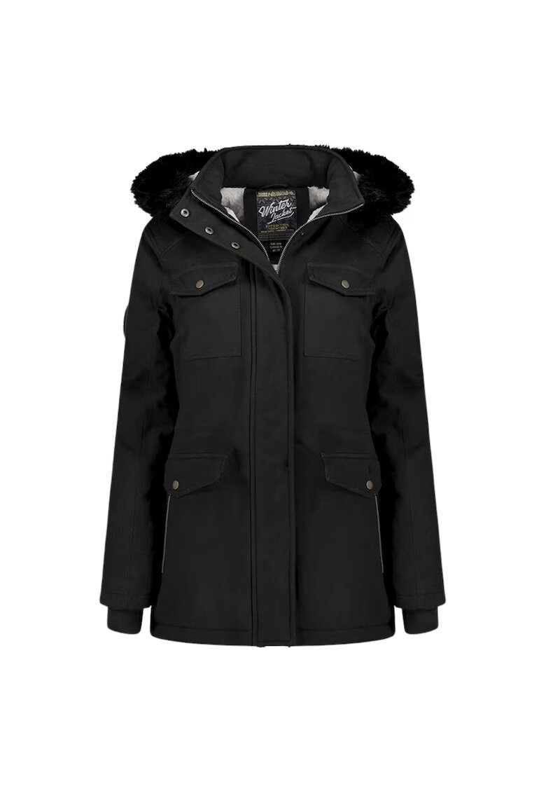 Geographical Norway Jacheta fete - Poliester - Negru -