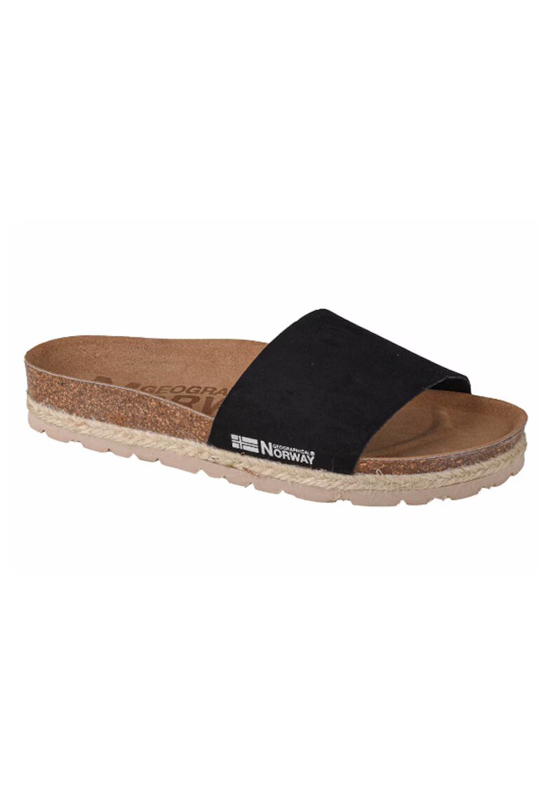 Geographical Norway Papuci - Sandalias Baja Verano GNW20406-01 - Negru - Negru