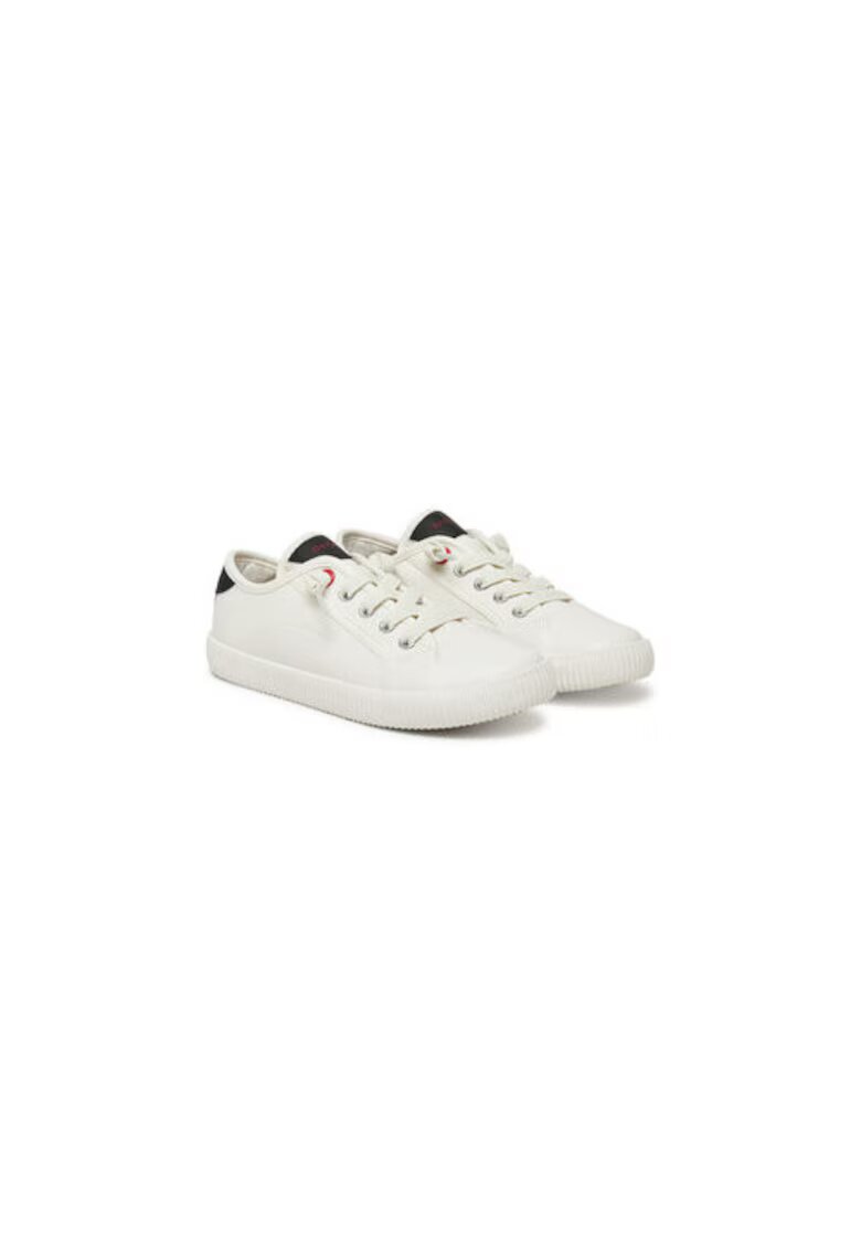 Geox Adidasi fete J55N3A-01054 - Textil - Alb