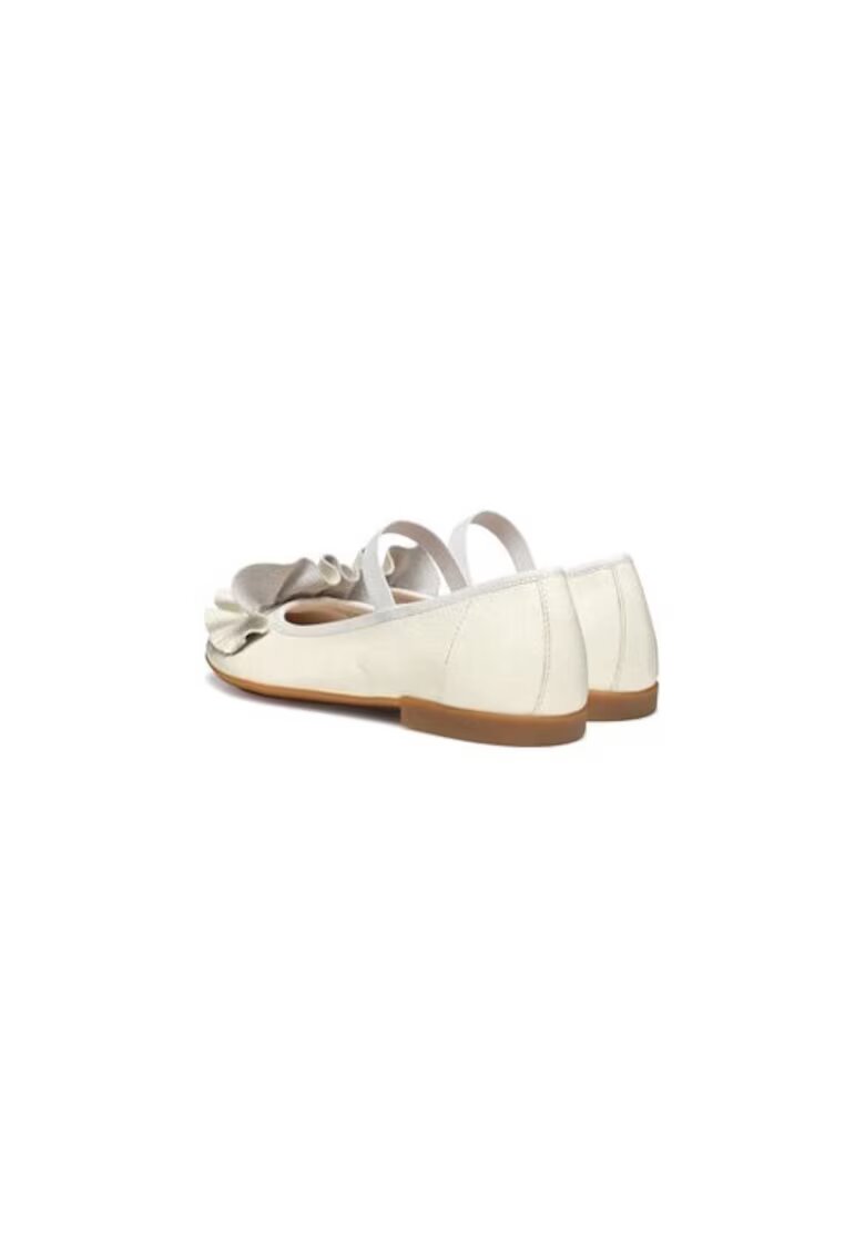 Geox Balerini 304619816 - Piele naturala - Alb - Alb