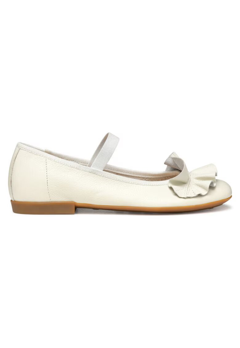 Geox Balerini 304619823 - Piele naturala - Alb - Alb