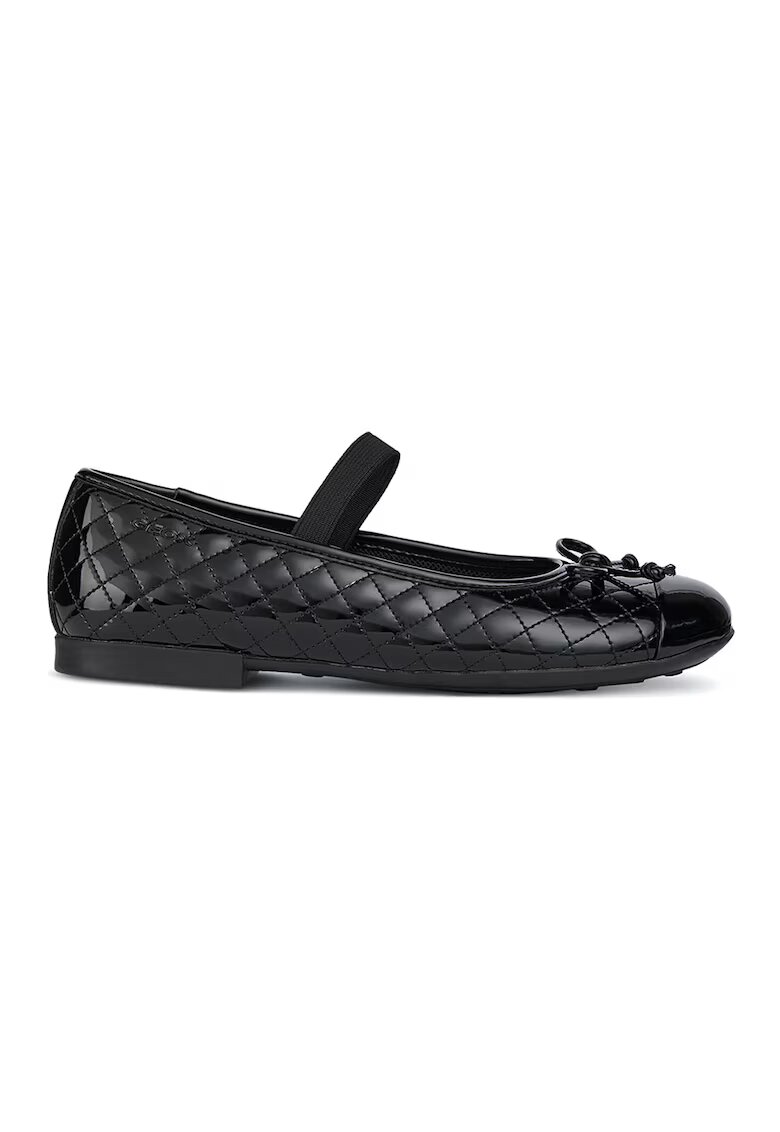 Geox Balerini cu aspect texturat - Negru