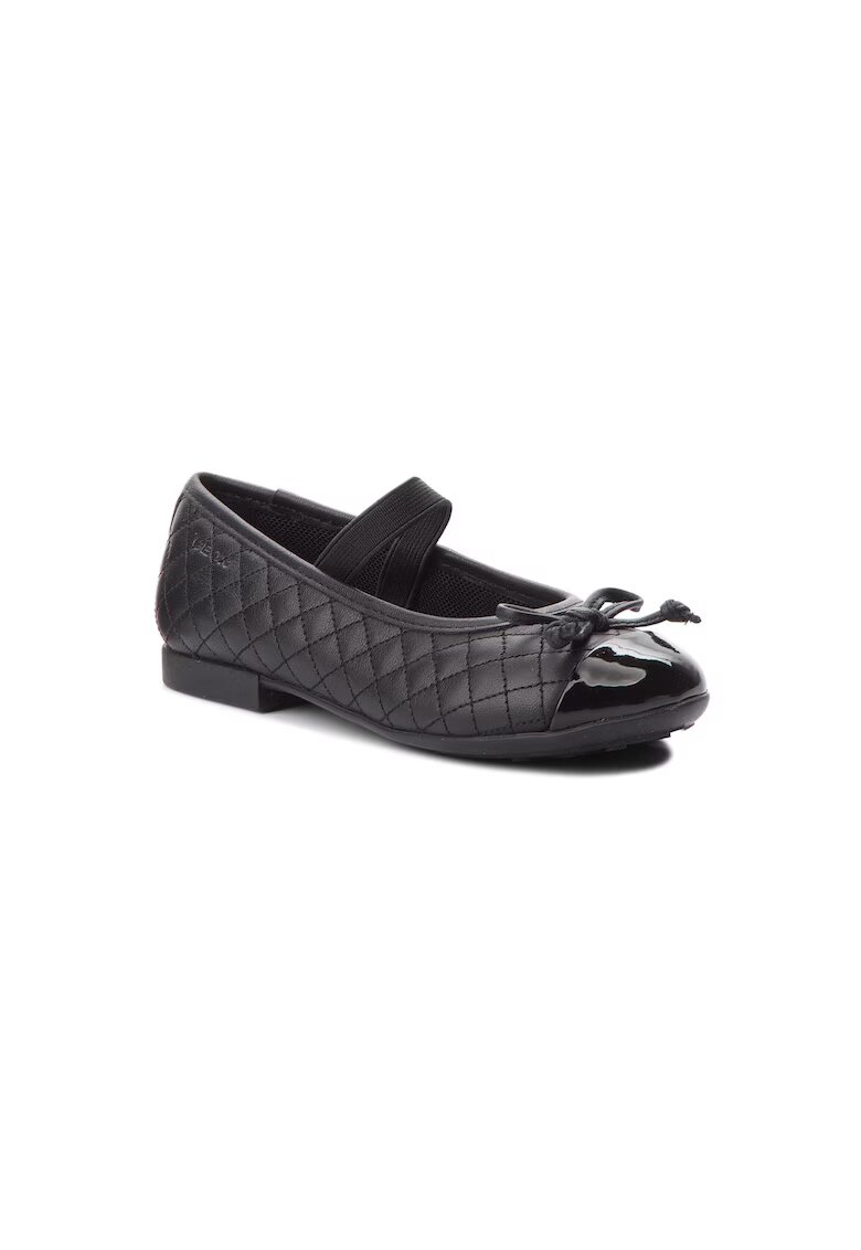 Geox Balerini fete - Piele naturala - Negru