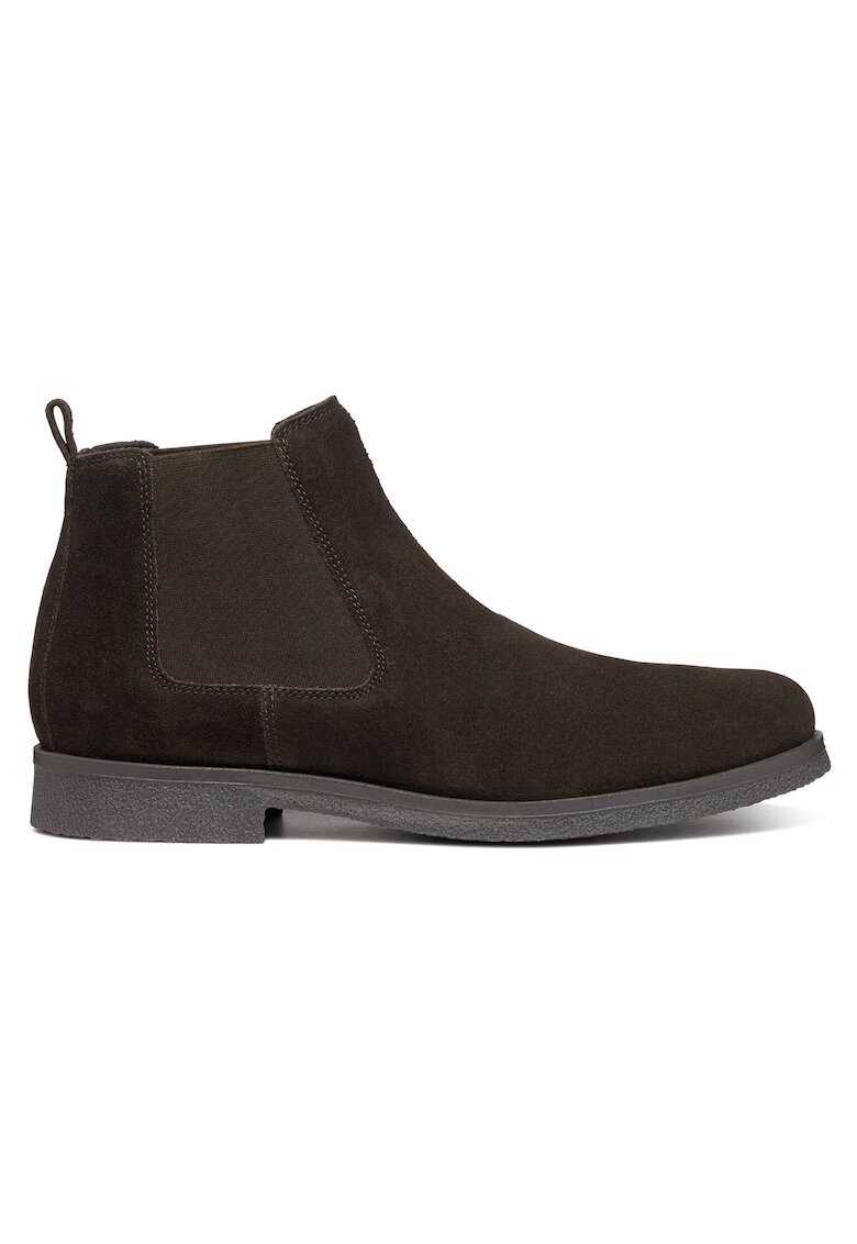 Geox Botine cu glezna joasa pentru barbati U2658A-00022 - Textil - Maro - Maro