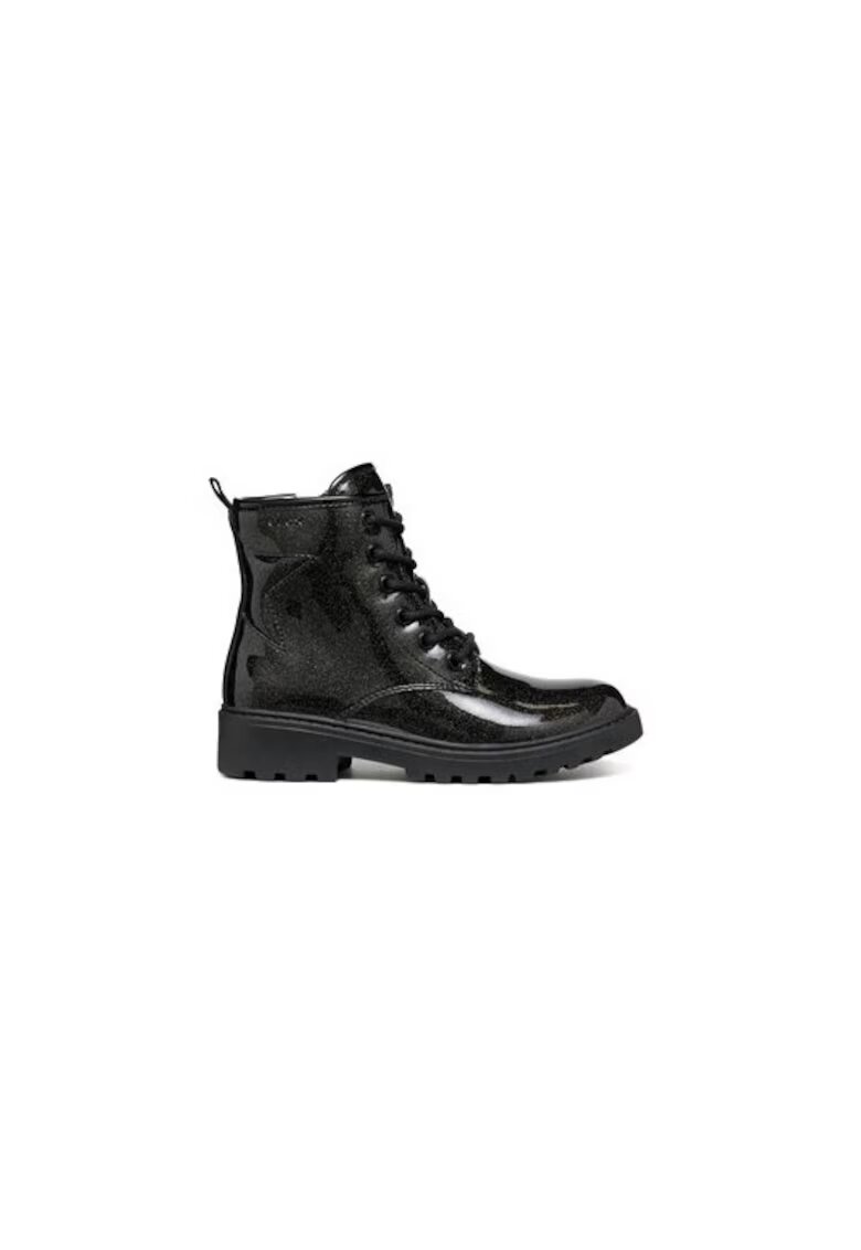 Geox Cizme dama 303950927 - Piele ecologica - Negru - Negru