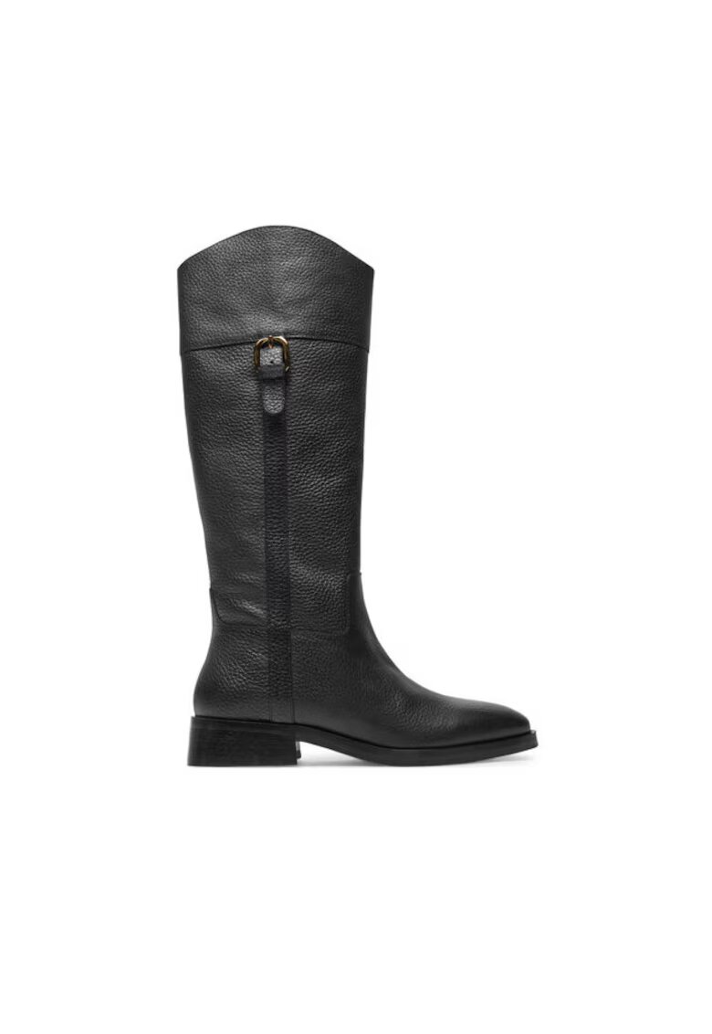 Geox Cizme dama 304067983 - Piele naturala - Negru - Negru