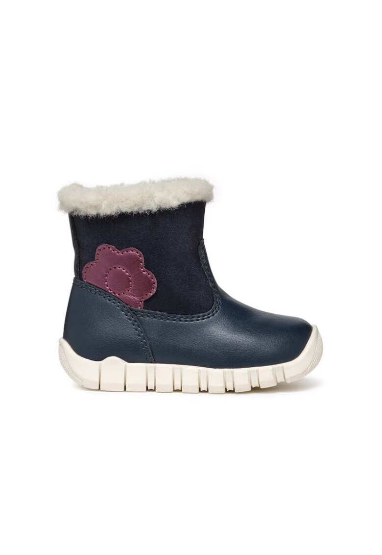 Geox Cizme fete 304067532 - Piele ecologica - Albastru - Albastru